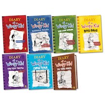 Diary of a Wimpy Kid Pack x 7