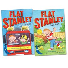 Blue Bananas: Flat Stanley Pair