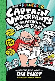 Captain Underpants and the Attack of the Talking Toilets (Colour Edition)