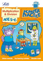 Monster Practice: Multiplication and Division (Ages 5-6)