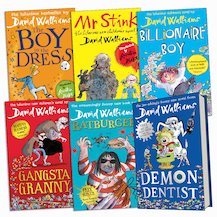 David Walliams Pack x 6