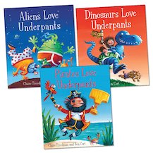 Aliens Love Underpants Trio