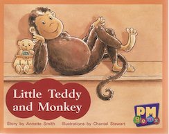 Little Teddy and Monkey (PM Gems) Levels 3, 4, 5
