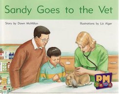 Sandy Goes to the Vet (PM Gems) Levels 9, 10, 11
