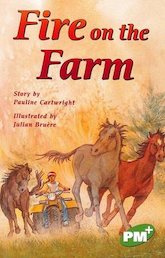 PM Emerald: Fire on the Farm (PM Plus Chapter Books) Level 26 x 6