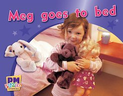 PM Magenta: Meg Goes to Bed (PM Photo Stories) Levels 2, 3 x 6