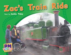 Zac's Train Ride (PM Photo Stories) Levels 6, 7, 8
