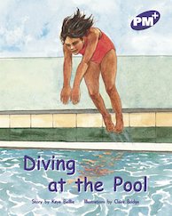 PM Purple: Diving at the Pool (PM Plus Storybooks) Level 20 x 6