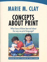 Concepts About Print: Teacher Guide