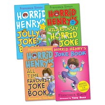 Horrid Henry Joke Book Pack x 4