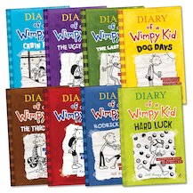 Diary of a Wimpy Kid Pack x 8
