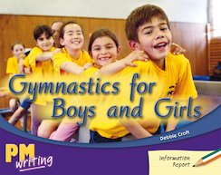 PM Writing 2: Gymnastics for Boys and Girls (PM Green/Ornage) Levels 14, 15 x 6