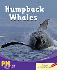 PM Writing 4: Humpback Whales (PM Ruby) Level 27 x 6