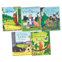 Julia Donaldson and Axel Scheffler Early Classics Pack x 5
