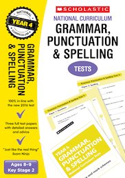 Grammar, Punctuation and Spelling Tests (Year 4)