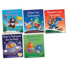 Aliens Love Underpants Pack x 5