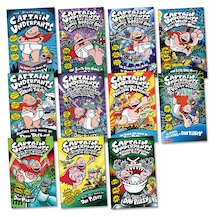 Captain Underpants Pack x 11
