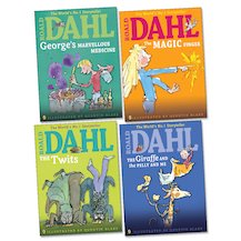 Roald Dahl Colour Editions Pack x 4