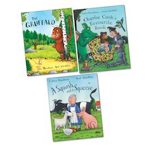 Julia Donaldson and Axel Scheffler Early Classics Pack x 3