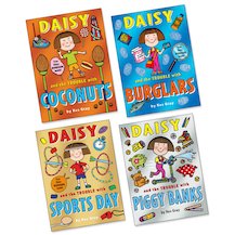 Daisy and the Trouble with... Pack x 4