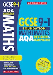 GCSE Grades 9-1: Foundation Maths AQA Revision and Exam Practice Book x 30