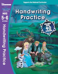 Frozen: Magic of the Northern Lights - Handwriting Practice (Ages 5-6)