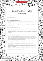 Quick practice - fractions