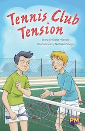 PM Sapphire: Tennis Club Tension (PM Guided Reading Fiction) Level 29 (6 books)