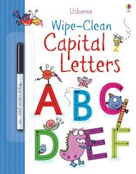 Usborne Wipe-Clean: Capital Letters