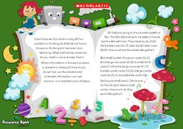 Maths mastery - Wacky word problems