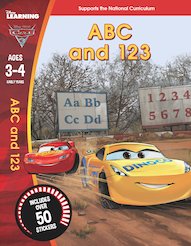 Cars 3: ABC and 123 (Ages 3-4)