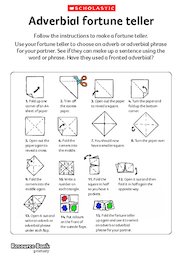 Adverbial fortune teller