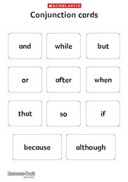 Conjunction cards