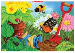 Minibeasts: In the garden poster