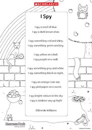 'I Spy' - poem