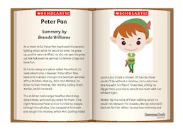 Peter Pan story sheet