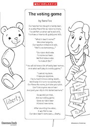 The voting game - poem