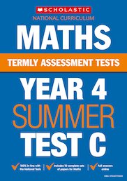 Termly Assessment Tests: Year 4 Maths Test C (30 Copies)