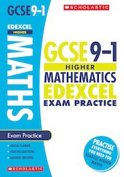GCSE Grades 9-1: Higher Maths Edexcel Exam Practice Book x10
