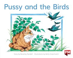 PM Red: Pussy and the Birds (PM Storybooks) Level 4 x 6