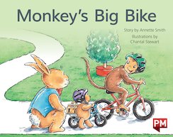 PM Red: Monkey's Big Bike (PM Storybooks) Level 3 x6