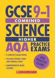 GCSE Grades 9-1: Higher Combined Science AQA Practice Exams (6 papers) x 10
