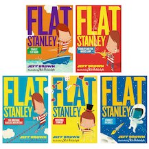 Flat Stanley Young Readers 5 Book Set