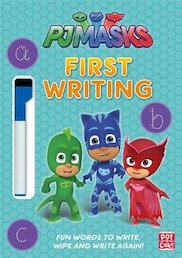 PJ Masks: First Writing (Wipe-Clean)