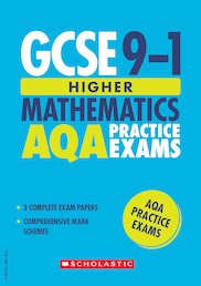GCSE Grades 9-1: Higher Mathematics AQA Practice Exams (3 papers) x 10
