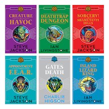 Fighting Fantasy 6 Book Set