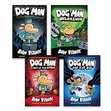Dog Man Pack x 4