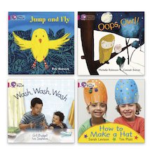 Big Cat Readers Book Band Pink 1A Set (4 Books)