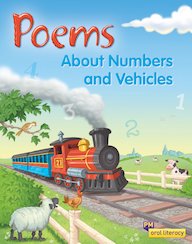 PM Oral Literacy Emergent: Poems About Numbers and Vehicles x6