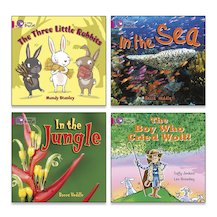 Big Cat Readers Book Band Pink 1B Set (4 Books)